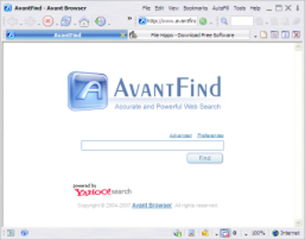 Image 0 for Avant Browser Portable