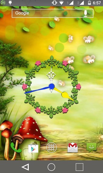 Imagen 1 para Nature Clock Live wallpap…
