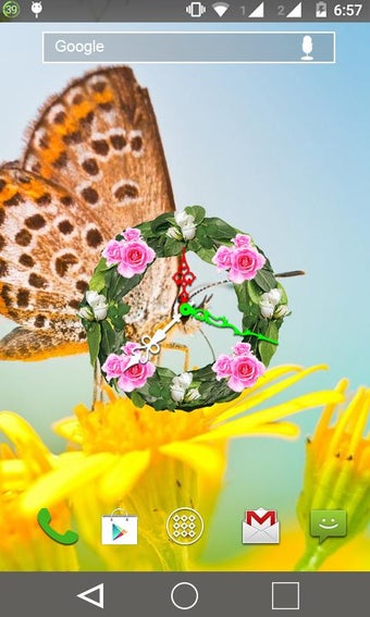 Imagen 2 para Nature Clock Live wallpap…