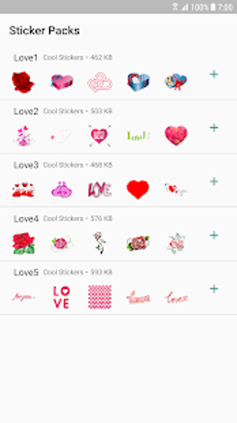 Imagen 1 para Love Stickers - WASticker…