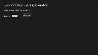 Image 0 for Random Numbers Generator …