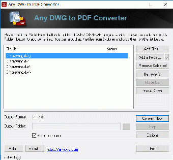 Image 0 for Any DWG to PDF Converter