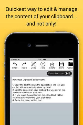 Imagen 0 para Clipboard Editor Lite