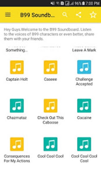 Image 1 for B99 Soundboard App