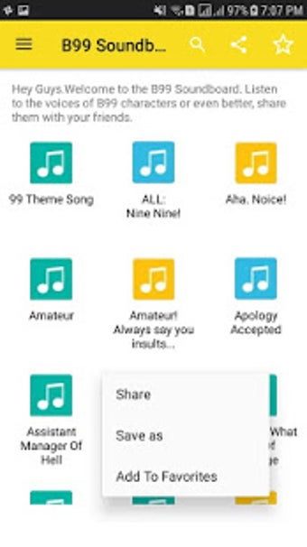 Image 2 for B99 Soundboard App
