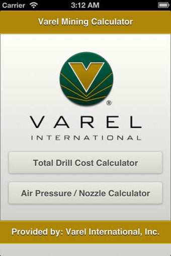 Image 0 for Varel Mining Calculator