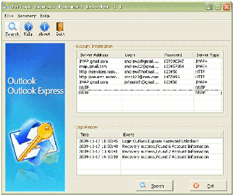 Image 0 for Outlook Express Password …