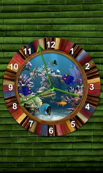 Imagen 2 para Clock Aquarium Live Wallp…