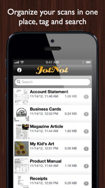 Image 0 for JotNot - PDF Document Sca…