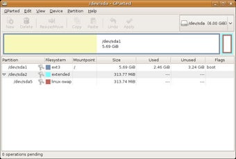 Image 0 for GParted for Linux