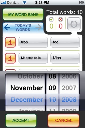 Imagen 0 para MyWords - Learn French Vo…