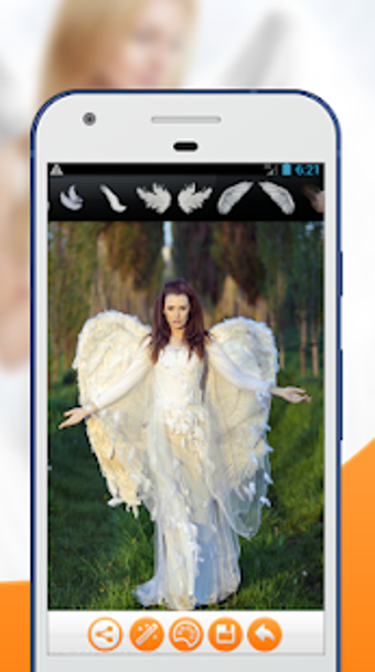 Imagen 2 para Angel Wings Photo Editor