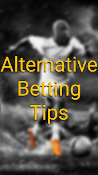 Imagen 0 para Alternative Betting Tips