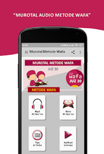 Imagen 0 para Murottal Metode Wafa Juz …