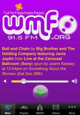 Image 0 for WMFO 91.5 FM Radio Player