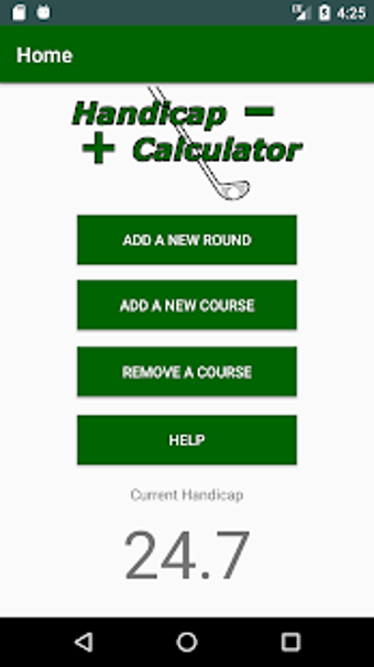 Image 2 for Golf Handicap Calculator