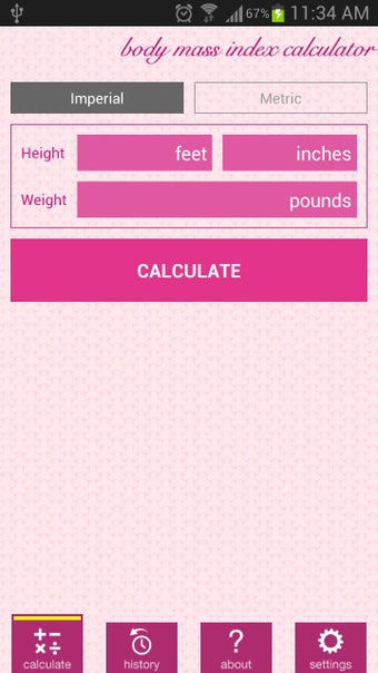 Image 0 for Weight and BMI Diary