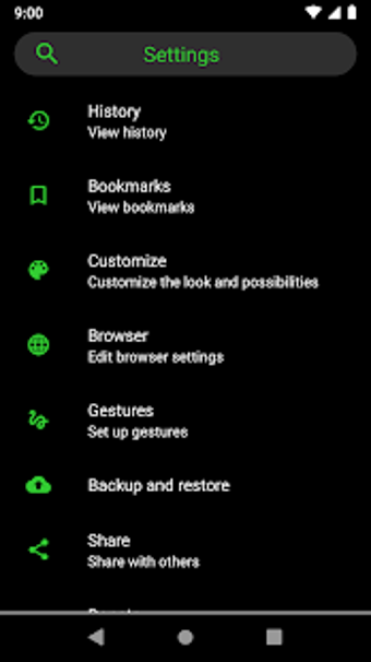 Imagen 2 para Lime browser