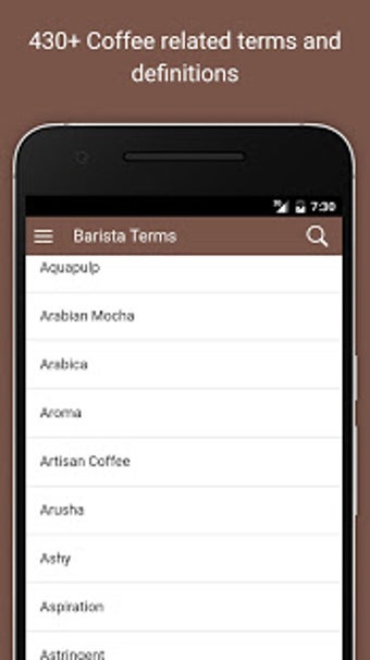 Image 3 for Barista Coffee Dictionary…