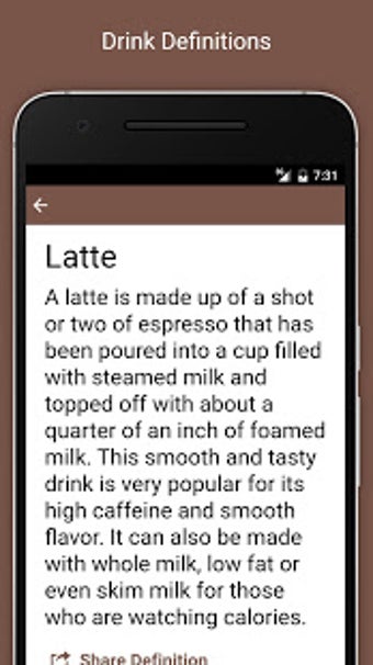 Image 2 for Barista Coffee Dictionary…