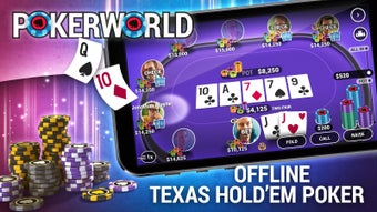 Imagen 3 para Poker World - Offline Tex…