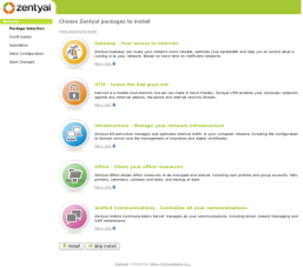 Imagen 1 para Zentyal Linux (64-bit)