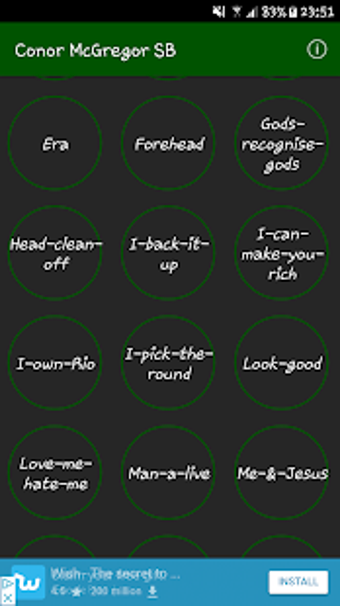 Image 0 for Conor McGregor Soundboard