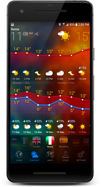 Imagen 3 para 3D Earth Pro - Weather Fo…