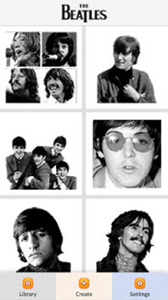 The Beatles Color by Number - Pixel Art Game Thumbnails 1