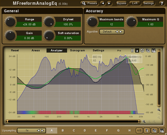 Image 0 for MFreeformAnalogEq (64-bit…