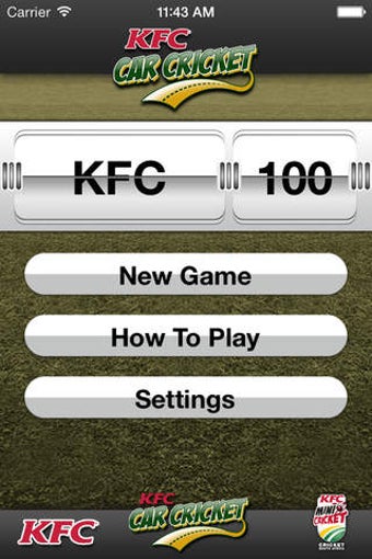 Image 0 for KFC Car Cricket