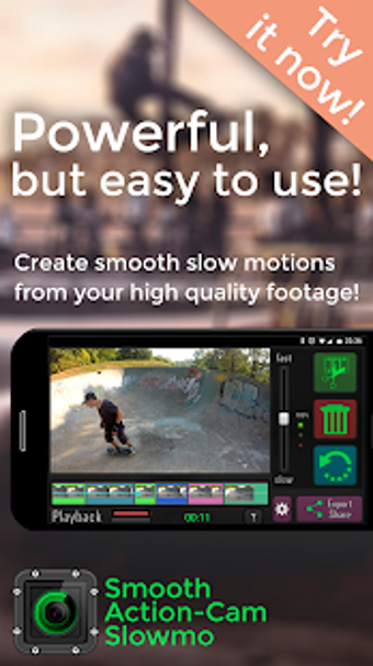 Imagen 2 para Smooth Action-Cam Slowmo …
