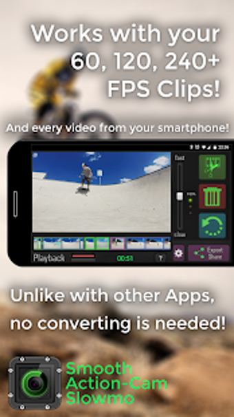 Image 1 for Smooth Action-Cam Slowmo …