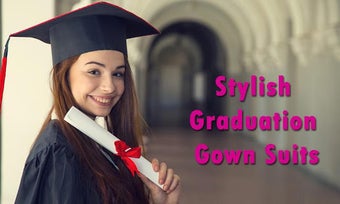 Image 1 for Graduation Gown Suits