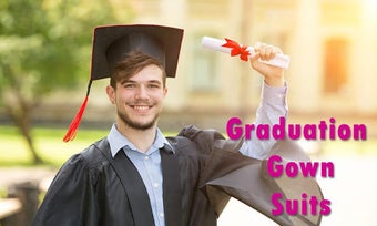 Image 0 for Graduation Gown Suits