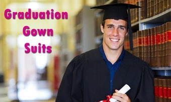 Image 2 for Graduation Gown Suits