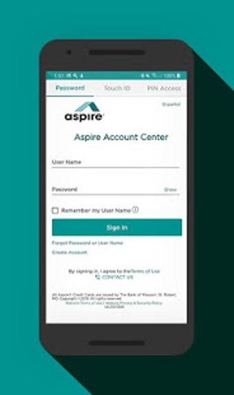 Imagen 2 para Aspire Account Center