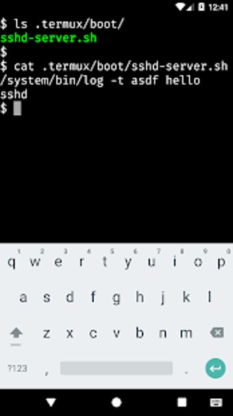 Image 1 for Termux:Boot