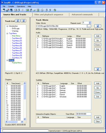 Image 1 for EasyBD Authoring Studio
