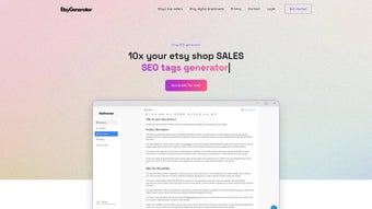 Imagen 0 para EtsyGenerator