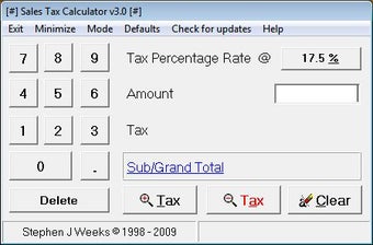 Image 0 for Sales Tax Calculator