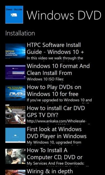 Image 0 for windows DVD Player Advanc…
