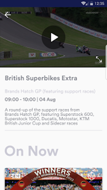 Image 0 for Eurosport Player