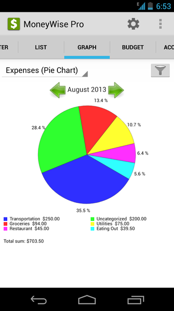 Image 1 for MoneyWise Pro