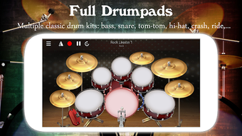Image 2 for Drum Live: Real drum set …
