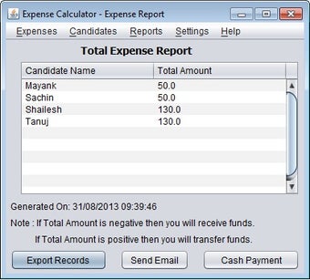 Imagen 4 para Expense Calculator