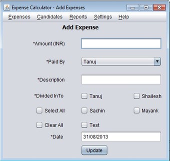 Imagen 0 para Expense Calculator