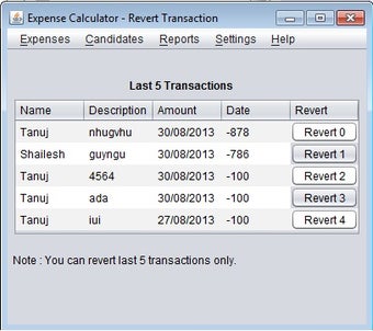 Imagen 1 para Expense Calculator