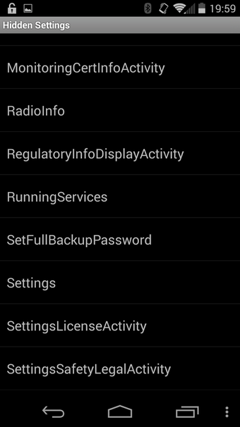 Imagen 3 para Hidden Android Settings