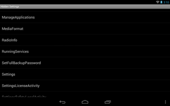 Imagen 1 para Hidden Android Settings